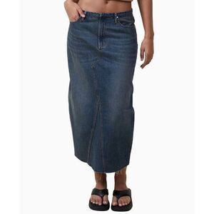 Cotton on Women's Maxi Denim Skirt Size 10